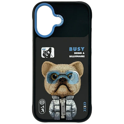 Husa Nimmy Cool&Cute 2.0 Nag pentru iPhone 17 - Negru