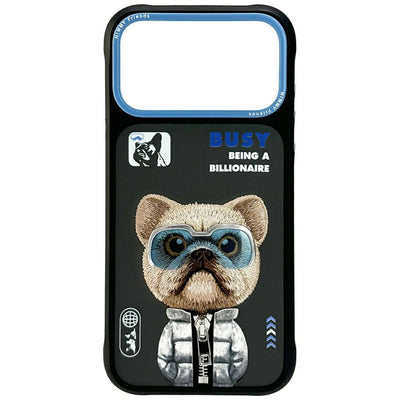 Husa Nimmy Cool&Cute 2.0 Nag pentru iPhone 17 Pro - Negru