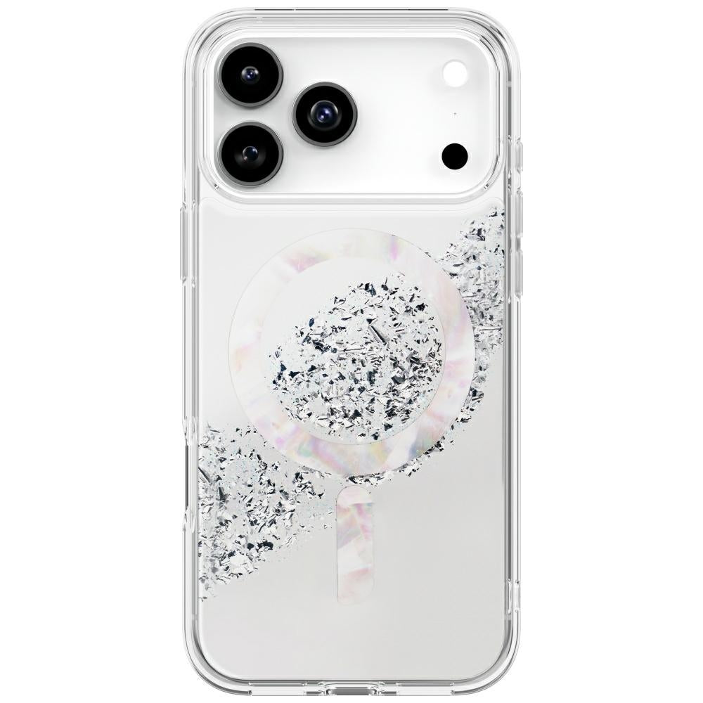 Husa Uniq Coehl Crystelle pentru iPhone 17 Pro Max Magnetic Charging - Argintiu