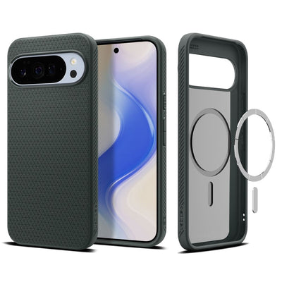 Husa Spigen Liquid Air Mag Magsafe pentru Google Pixel 10 Pro XL - Verde