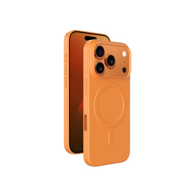 Husa Amazingthing Minimal Air pentru iPhone 17 Pro Max Compatible cu Magsafe - Portocaliu
