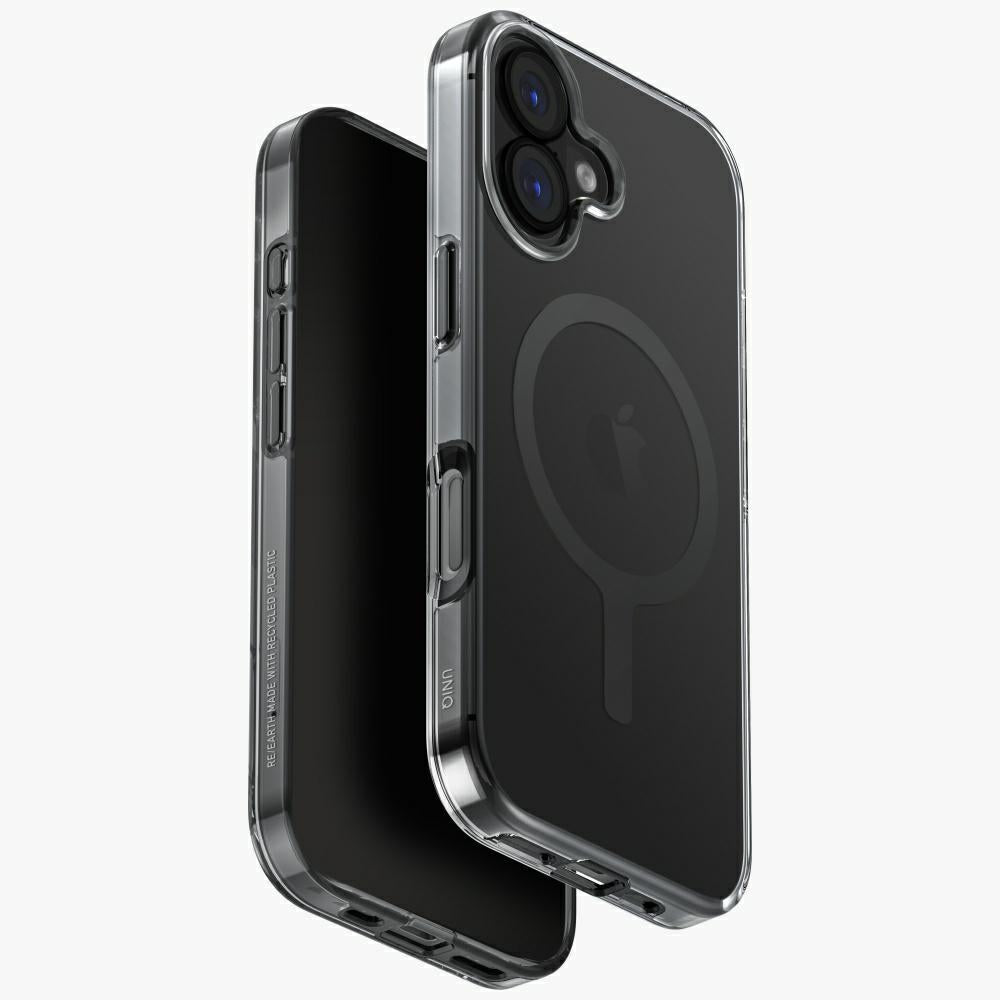 Husa Uniq Clario Magclick Charging pentru iPhone 17 - Negru