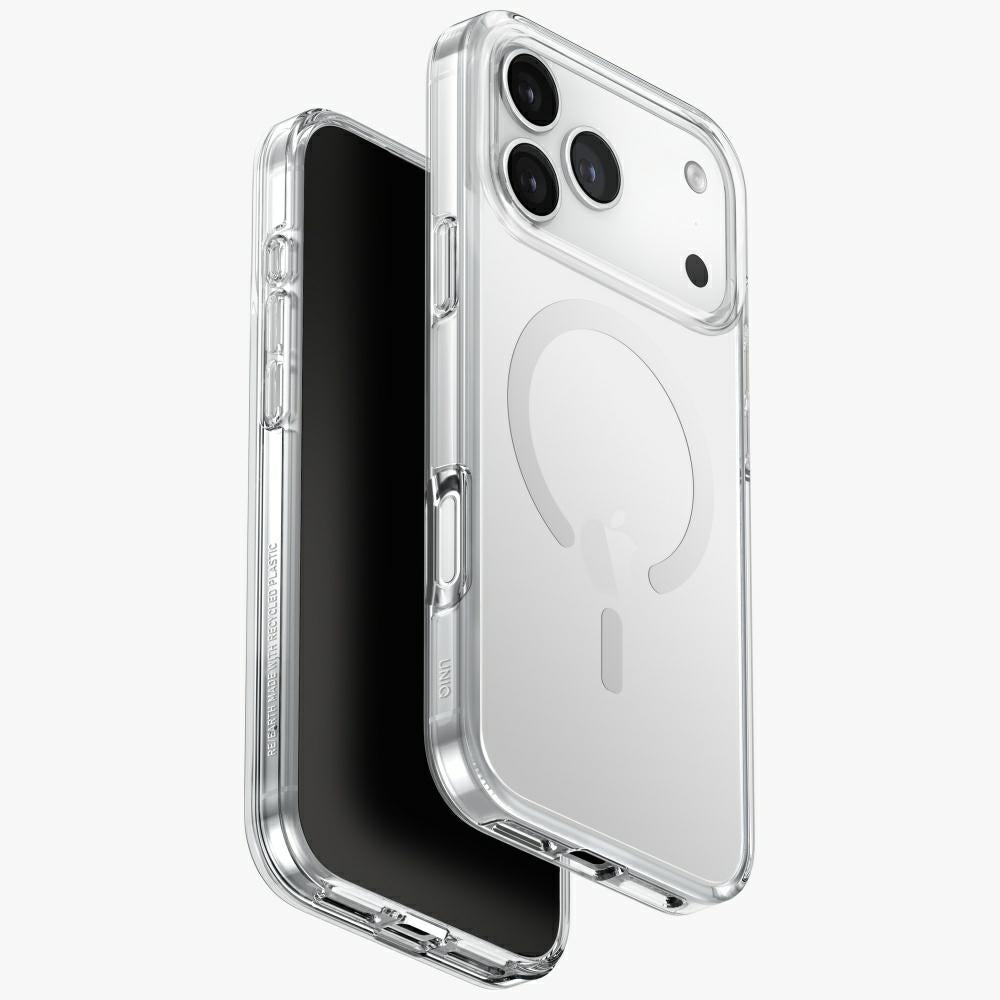 Husa Uniq Clario Magclick Charging pentru iPhone 17 Pro Max - Transparent