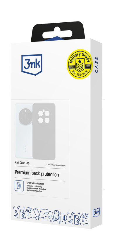 Husa 3mk Matt Pro pentru Xiaomi Redmi 15C 4G / Xiaomi Poco C85 4G - Negru