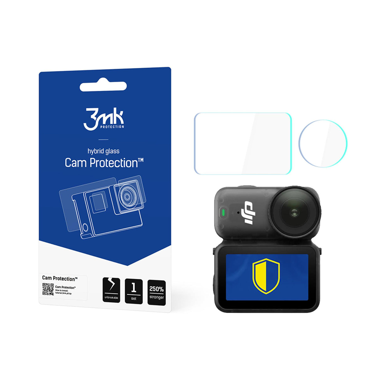 Folie 3mk Cam Protection Glass pentru DJI Osmo Nano