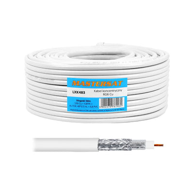 Cablu Coaxial 1Cu 48x0,12AL 50m
