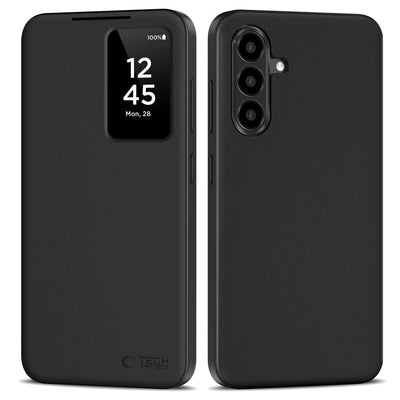 Husa Tech-protect Smart Wallet pentru Samsung Galaxy A26 5G / A17 4G / 5G - Matte Negru