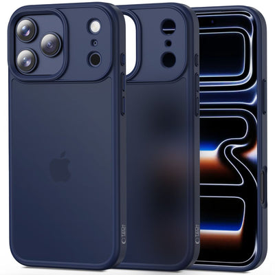 Husa Tech-protect Magmat pentru iPhone 17 Pro - Matte Bleumarin