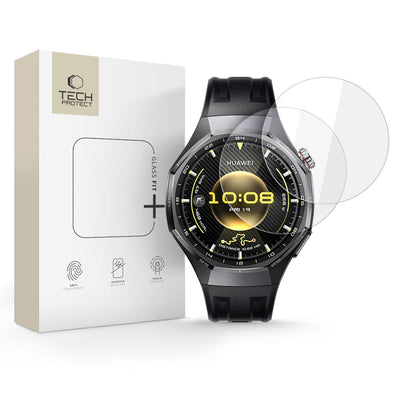 Folie Tech-protect Glass Fit+ 2-pack sticla pentru Huawei Watch GT 6 Pro 46mm - Transparent
