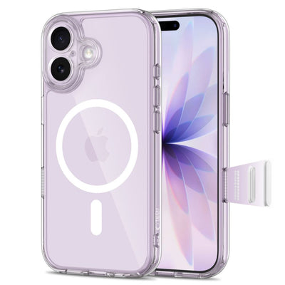 Husa Tech-protect Magpeak Magsafe CC pentru iPhone 17 - Transparent