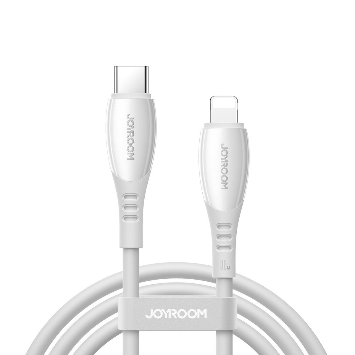 Cablu Joyroom S-a59 Vibrant Series 30W Usb-c - Lightning 1.2m - Alb