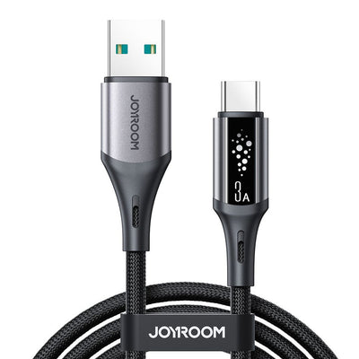 Cablu Joyroom S-a60 Startalk 3A Usb-a - Usb-c 1.2m - Negru