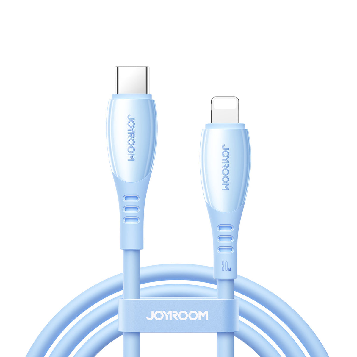 Cablu Joyroom S-a59 Vibrant Series 30W Usb-c - Lightning 1.2m - Albastru