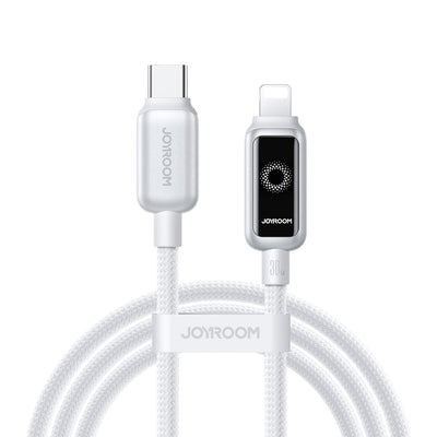 Cablu Joyroom S-a55 Starflight 30W Usb-c - Lightning 1.2m - Alb