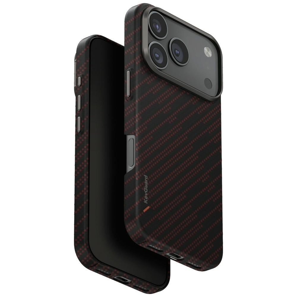 Husa Uniq Keva Edge Magclick Charging pentru iPhone 17 Pro - Portocaliu