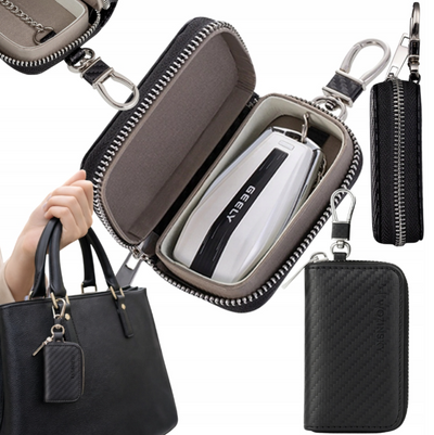 Husa Wozinsky Rfid Anti-theft Car Key - Faraday Cage - Negru