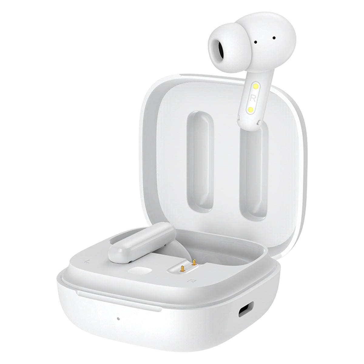 Casti QCY T13 In-ear cu ANC Ipx5 Bluetooth 5.3 - Alb