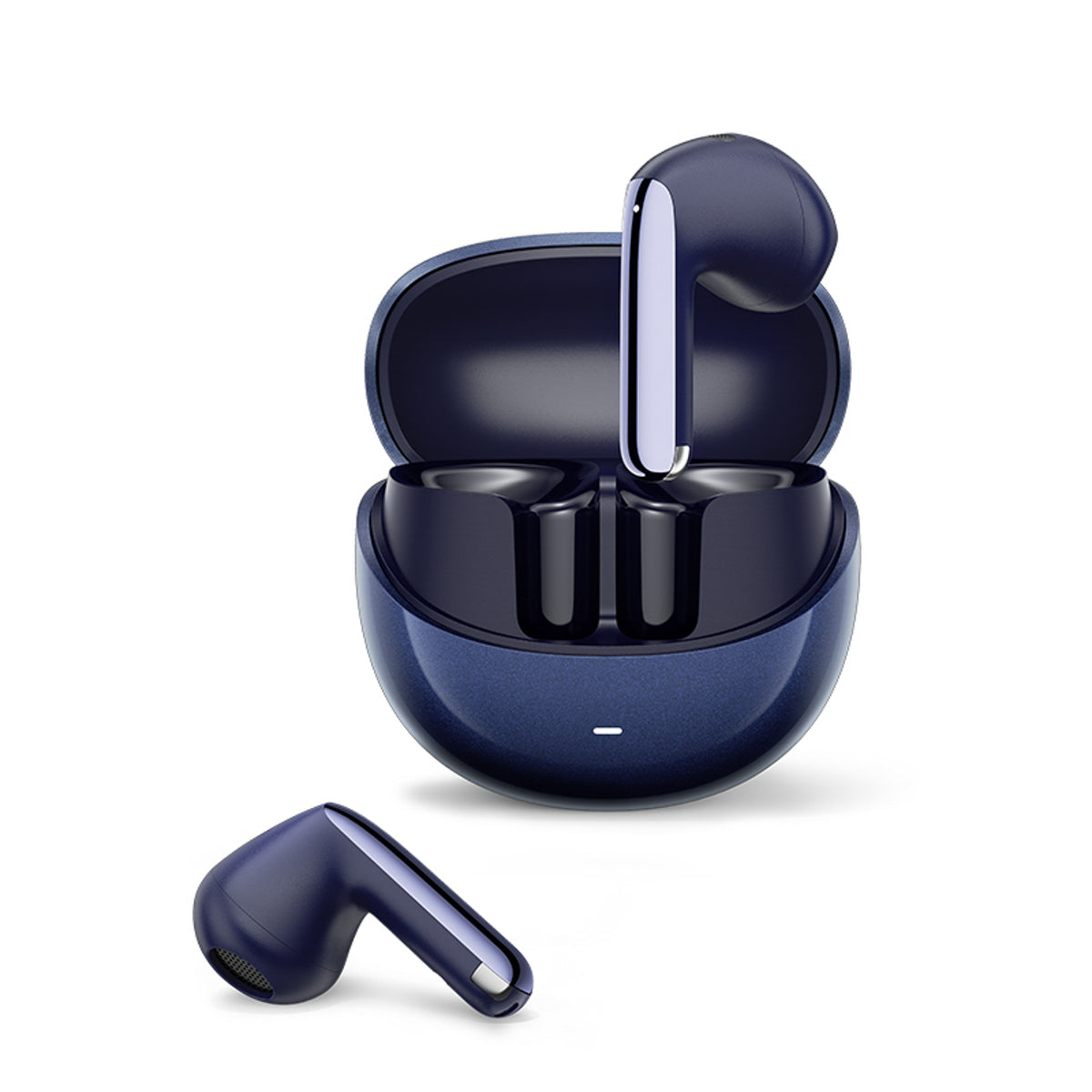 Casti QCY Ailybuds Pro+ In-ear cu ANC Ldac Ipx5 Bluetooth 5.3 - Albastru