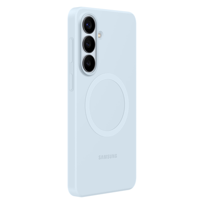 Husa Samsung Silicone Magnet pentru Samsung Galaxy S26, Magsafe Compatible - Albastru
