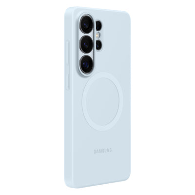 Husa Samsung Silicone Magnet pentru Samsung Galaxy S26 Ultra, Magsafe Compatible - Albastru