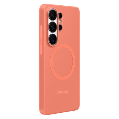 Husa Ef-es948coe Samsung Silicone Magnet pentru Galaxy S26 Ultra Coral Rosu