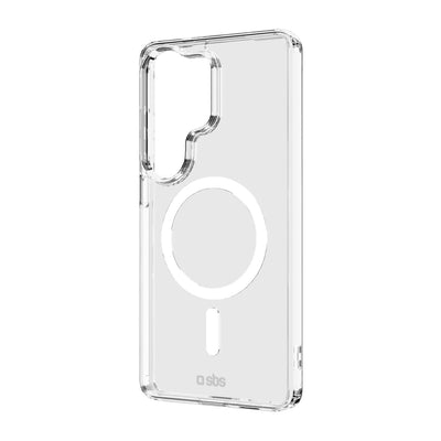 Husa SBS Cover Mag deschis Protective pentru Samsung Galaxy S26 Ultra Compatible cu Magsafe - Transparent