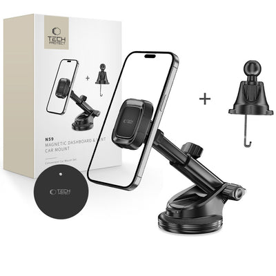 Suport Tech-protect N59 Magnetic - Negru
