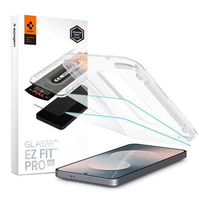 Folie Spigen Glas.tr "EZ Fit Pro" sticla 2-pack pentru Samsung Galaxy S25 FE