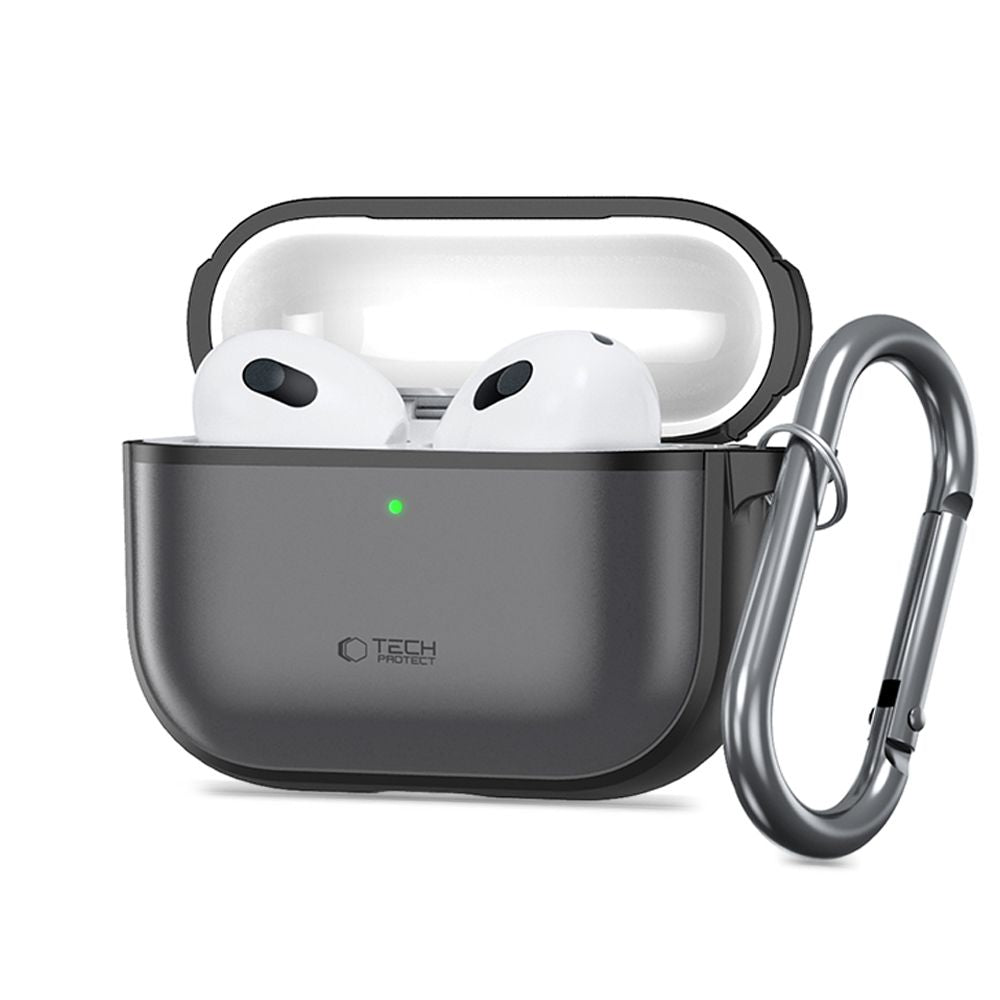 Husa Tech-protect Silicone pentru AirPods Pro 3 - Matte Negru