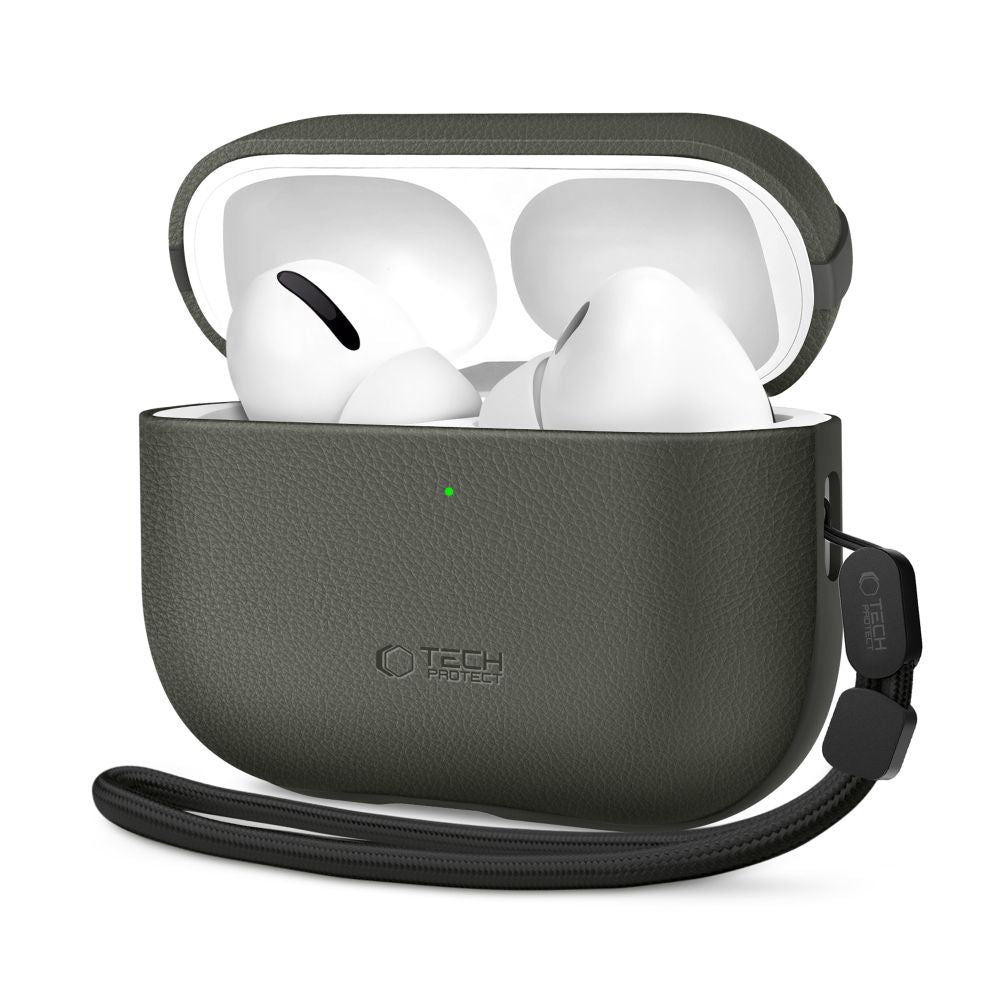 Husa Tech-protect Naturalfit pentru AirPods Pro 3 - Verde