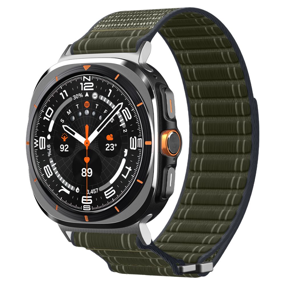 Curea Spigen Wbf0 pentru Samsung Galaxy Watch Ultra 47mm - Verde