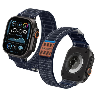 Curea Spigen Wbf0 pentru Apple Watch 44 / 45 / 46 / 49 Mm - Bleumarin
