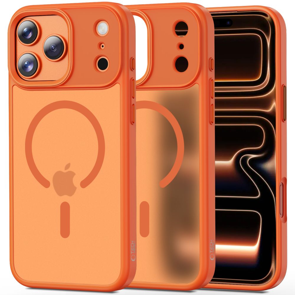 Husa Tech-protect Magmat Magsafe pentru iPhone 17 Pro - Portocaliu
