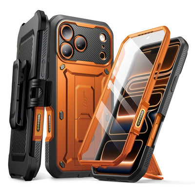 Husa Supcase Unicorn Beetle Pro pentru iPhone 17 Pro Max - Portocaliu