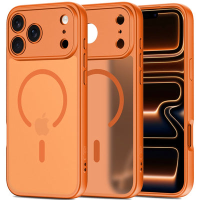 Husa Tech-protect Basicmag Magsafe pentru iPhone 17 Pro Max - Portocaliu