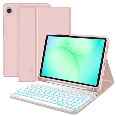 Husa Tech-protect SC Pen pentru Samsung Galaxy Tab A9 / A11 8.7 X110 / X115 / X133 / X135 - Roz