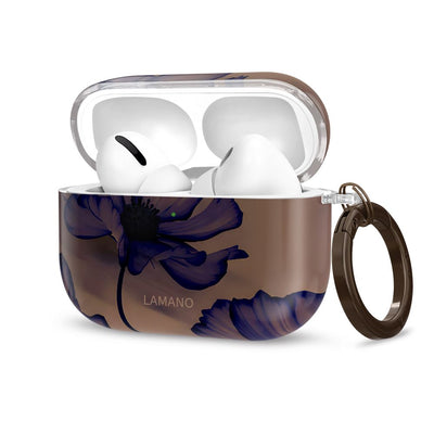 Husa Tech-protect Lamano pentru AirPods Pro 1 / 2 - Maro-Mov