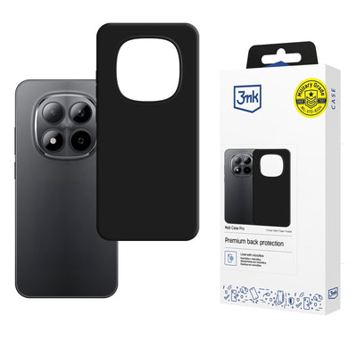 Husa 3mk Matt Pro pentru Redmi Note 15 Pro - Matte Negru