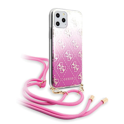 Husa Guess 4G Gradient Na iPhone 11 Pro - Roz