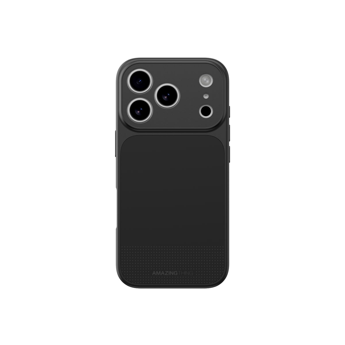 Husa Amazingthing Minimal Mag acoperire completa pentru iPhone 17 Pro - Negru