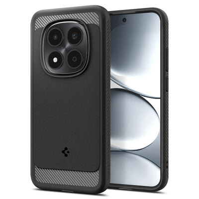 Husa Spigen Rugged Armor pentru Xiaomi Redmi Note 15 Pro 5G - Negru