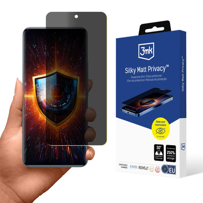 Folie 3mk Silky Matt Privacy protectie pentru Xiaomi Redmi Note 15 Pro 4G