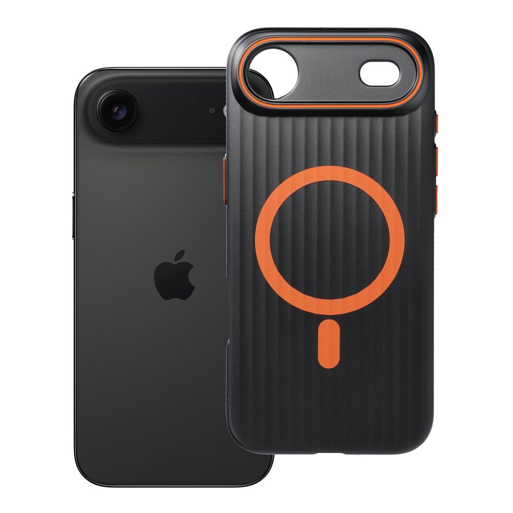 Husa Simply pentru iPhone 17 AIR Compatible cu Magsafe Titanium Negru