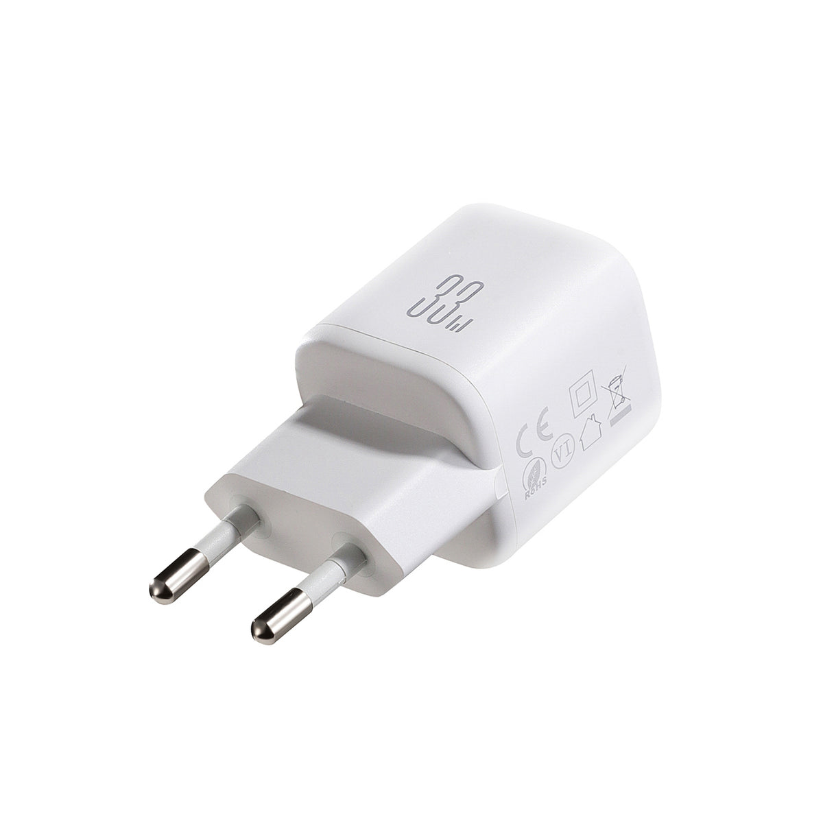 Cablu Joyroom 33W Usb-a + Usb-c Incarcator priza cu 60W Usb-c To Usb-c 1m - Alb