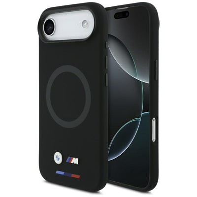 Husa BMW M Silicon Logo Magsafe pentru iPhone Air - Negru