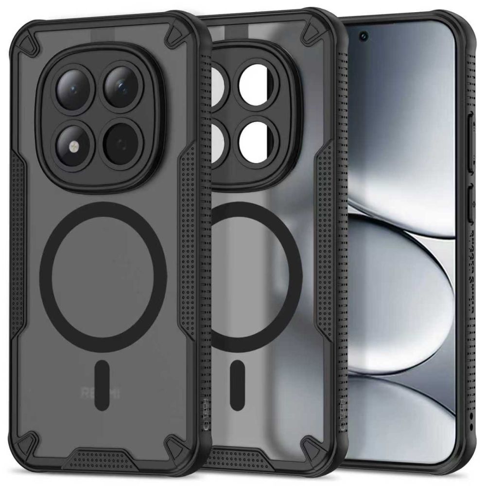 Husa Tech-protect Rugged Shield Magsafe pentru Xiaomi Redmi Note 15 Pro 5G - Negru
