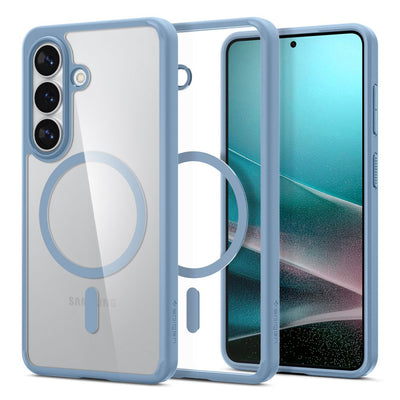Husa Spigen Ultra Hybrid Mag Magsafe pentru Samsung Galaxy S26 - Transparent Albastru