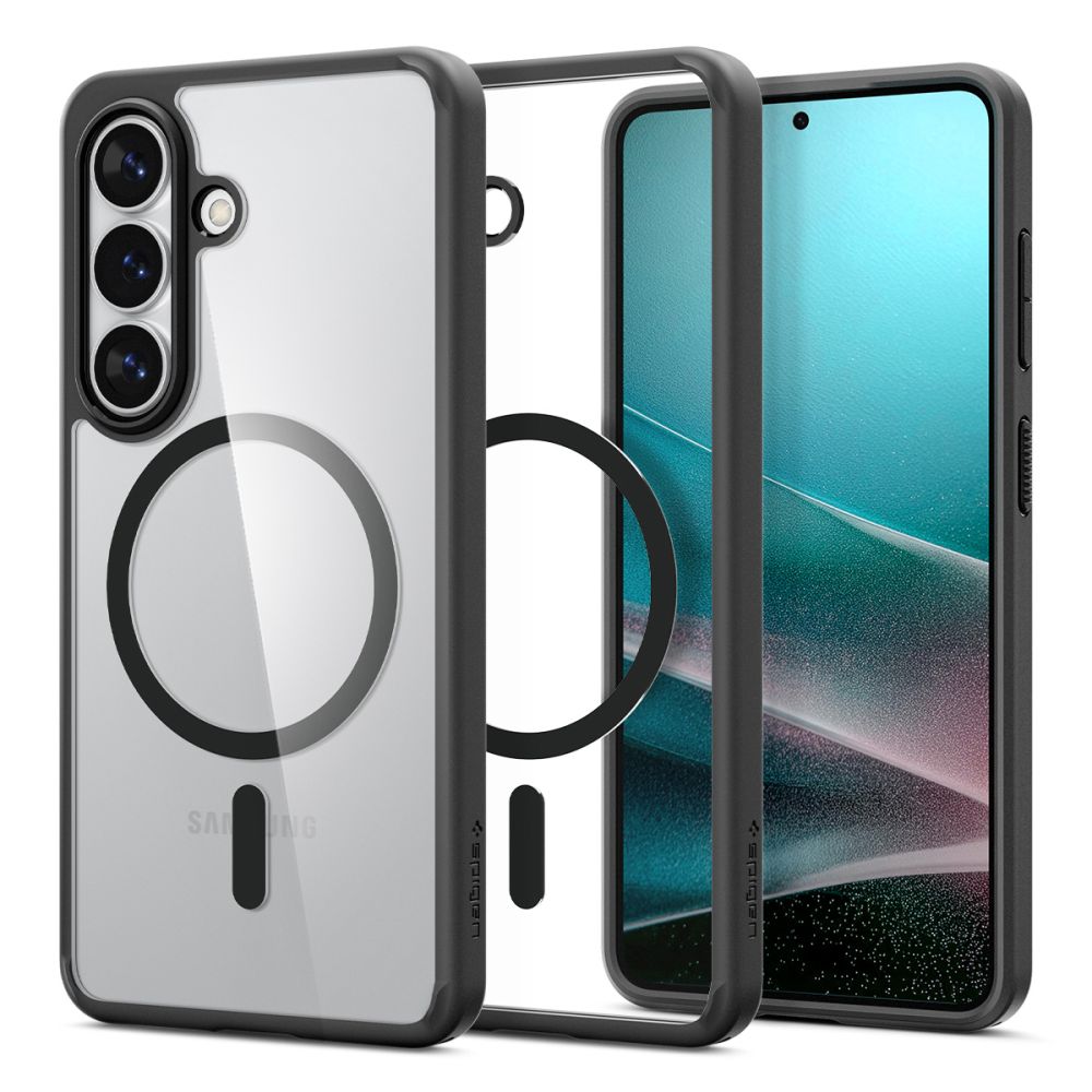 Husa Spigen Ultra Hybrid Mag Magsafe pentru Samsung Galaxy S26+ - Transparent Negru