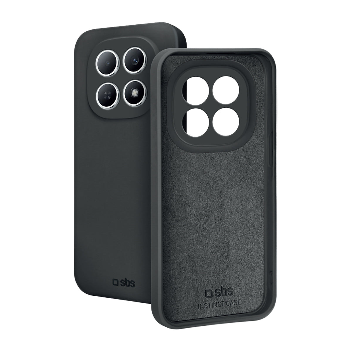 Husa SBS Instinct pentru Xiaomi Redmi Note 15 4G - Negru