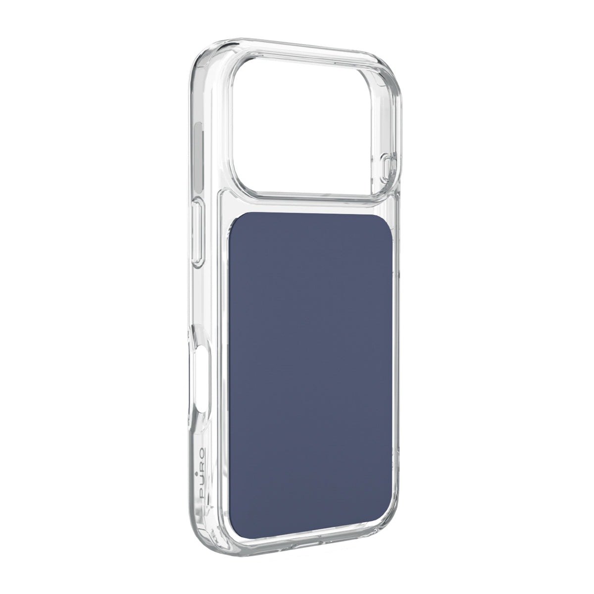 Husa Puro Plate Mag pentru iPhone 17 Pro Max Compatible cu Magsafe - Albastru